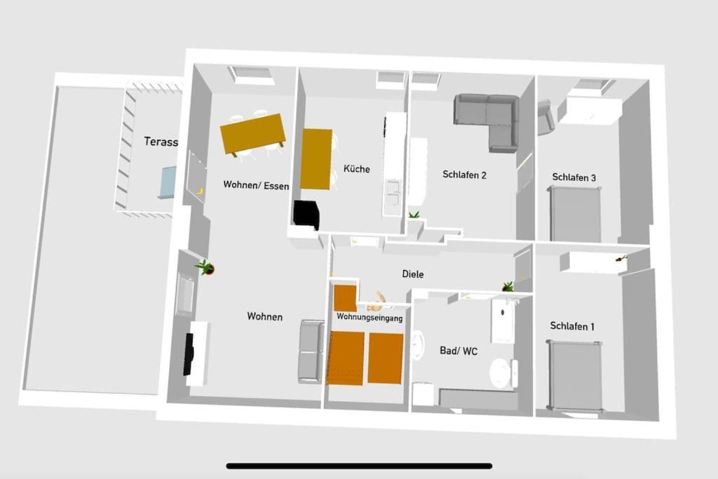 Dachgeschoss Traum Schwelm Bluecherstr - Naehe Dus & Dortmund & Koeln & Essen Экстерьер фото